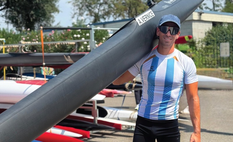 Agustn Vernice debuta en el Mundial de canotaje en Miln